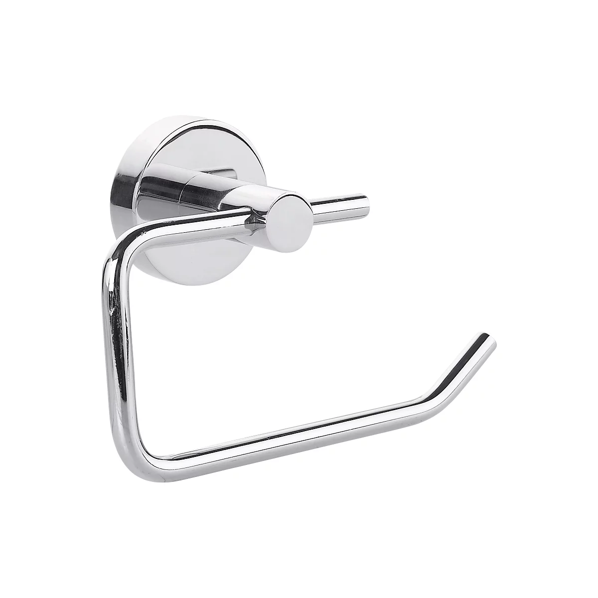 Wc-rolhouder tesa® SMOOZ, zonder deksel, verchroomd, zonder te boren, incl. kleefstrips