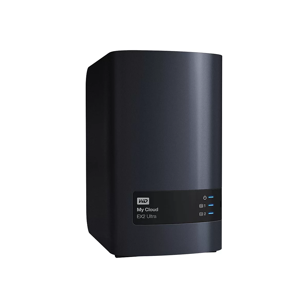WD My Cloud EX2 Ultra WDBVBZ0000NCH - Gerät für persönlichen Cloudspeicher - 2 Schächte - RAID 0, 1, JBOD - RAM 1 GB - Gigabit Ethernet