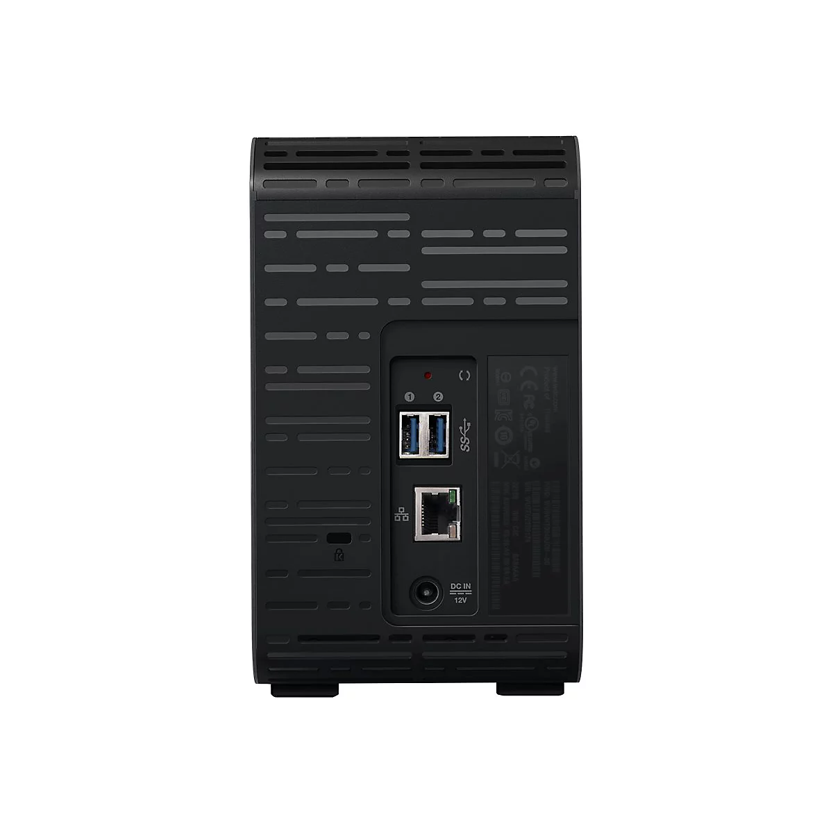 WD My Cloud EX2 Ultra WDBVBZ0000NCH - Gerät für persönlichen Cloudspeicher - 2 Schächte - RAID 0, 1, JBOD - RAM 1 GB - Gigabit Ethernet