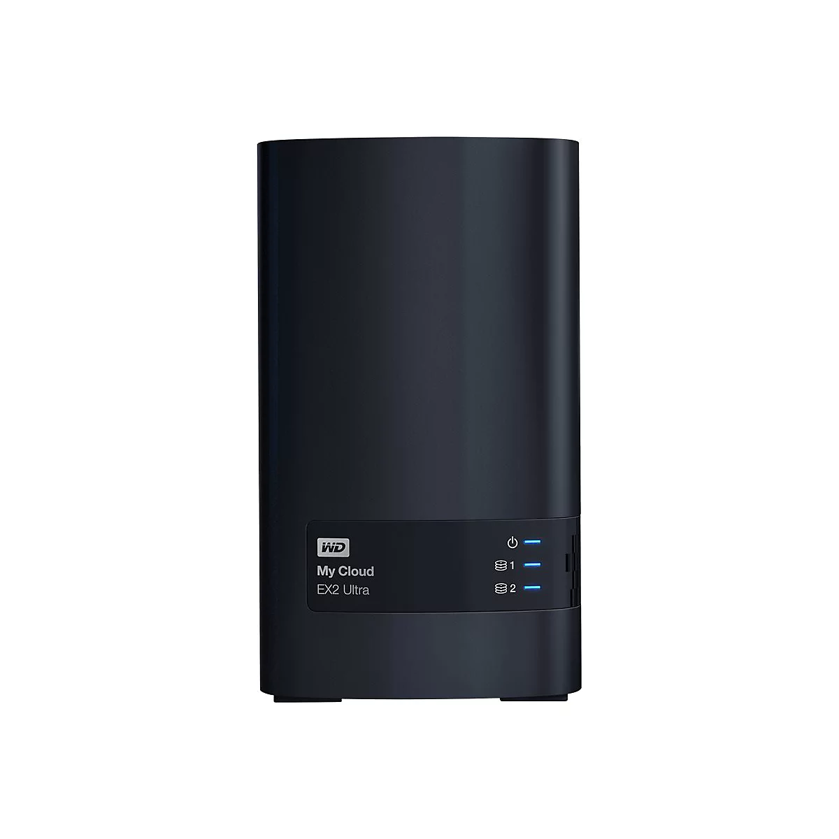 WD My Cloud EX2 Ultra WDBVBZ0000NCH - Gerät für persönlichen Cloudspeicher - 2 Schächte - RAID 0, 1, JBOD - RAM 1 GB - Gigabit Ethernet