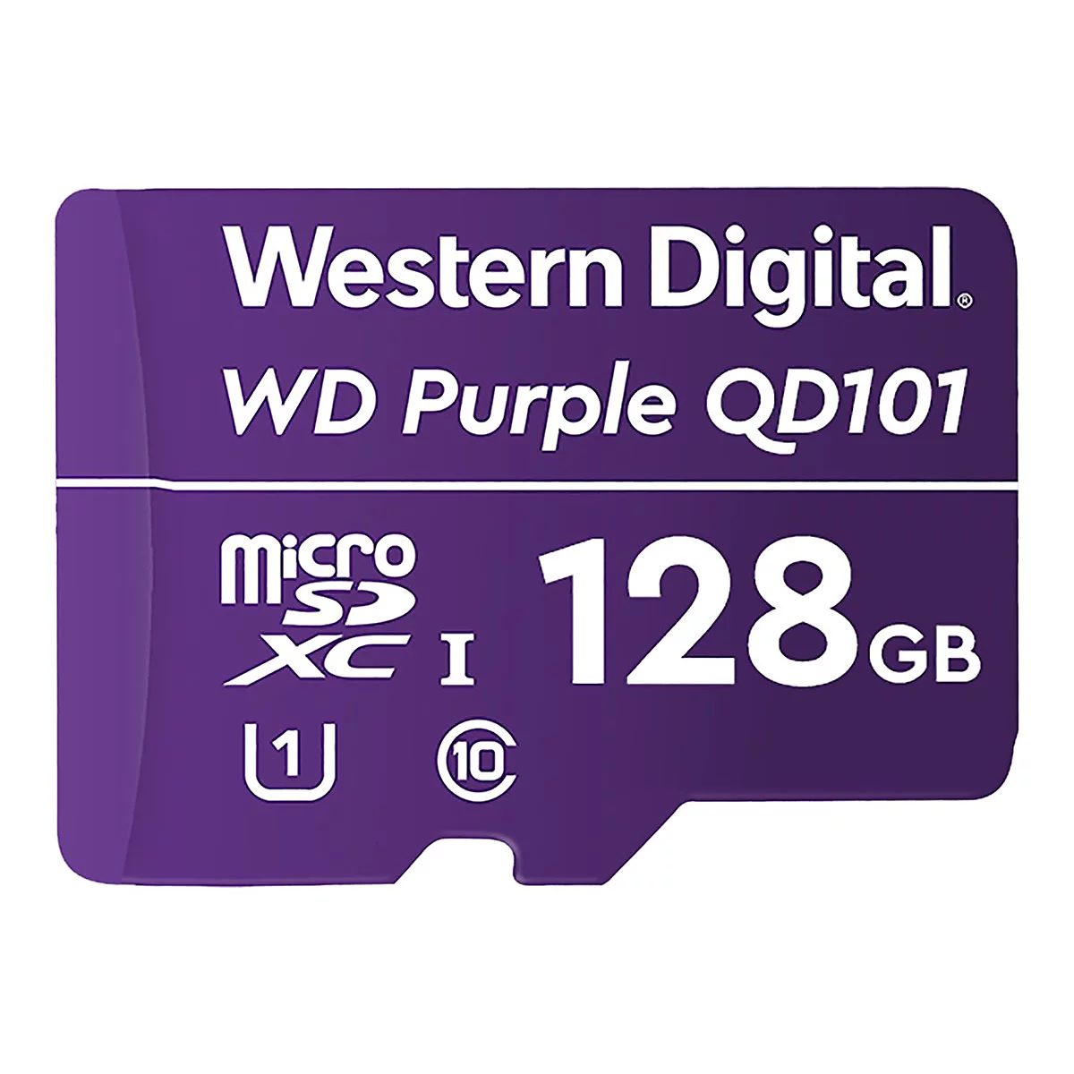 WD Purple SC QD101 WDD128G1P0C - Flash-Speicherkarte - 128 GB - microSDXC UHS-I
