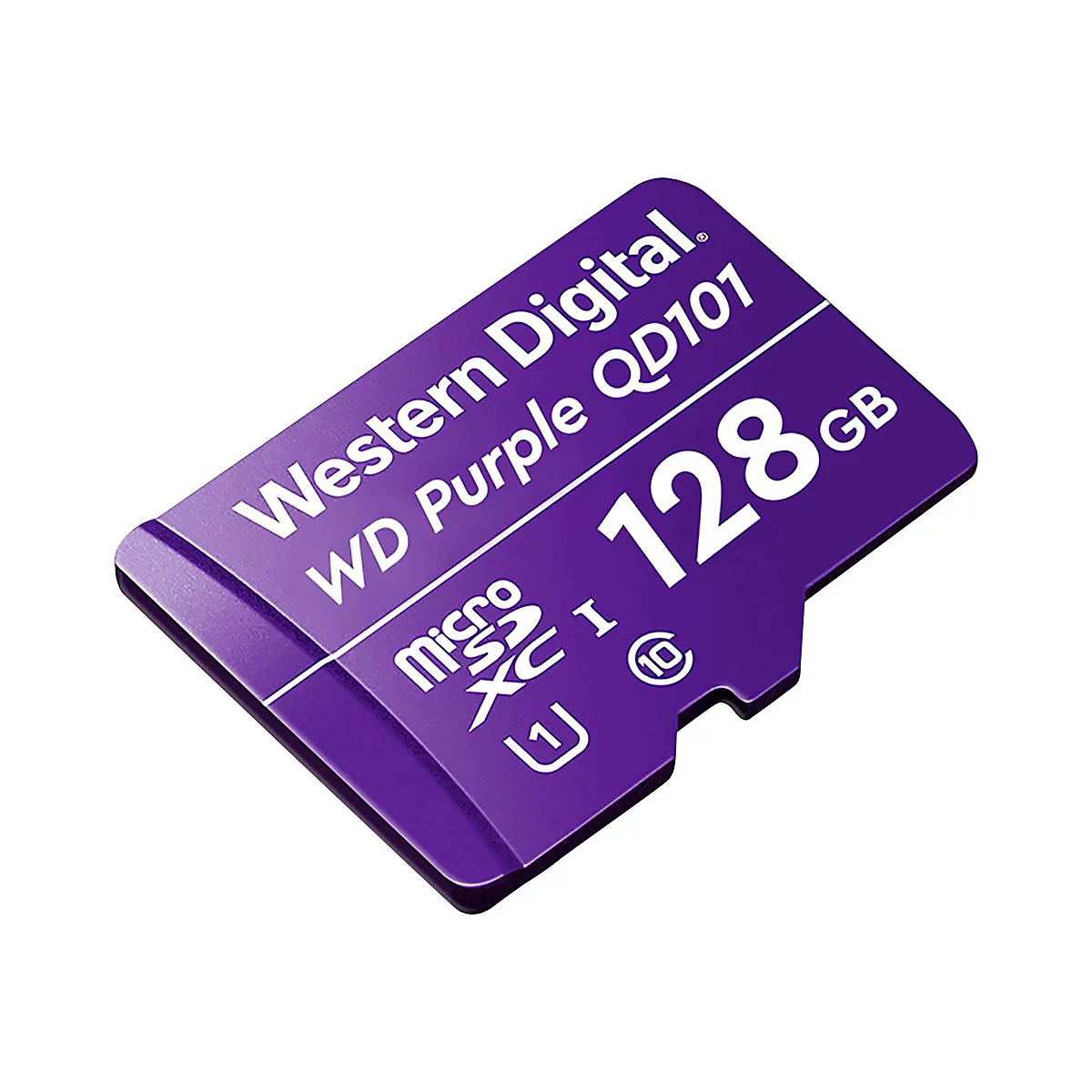 WD Purple SC QD101 WDD128G1P0C - Flash-Speicherkarte - 128 GB - microSDXC UHS-I