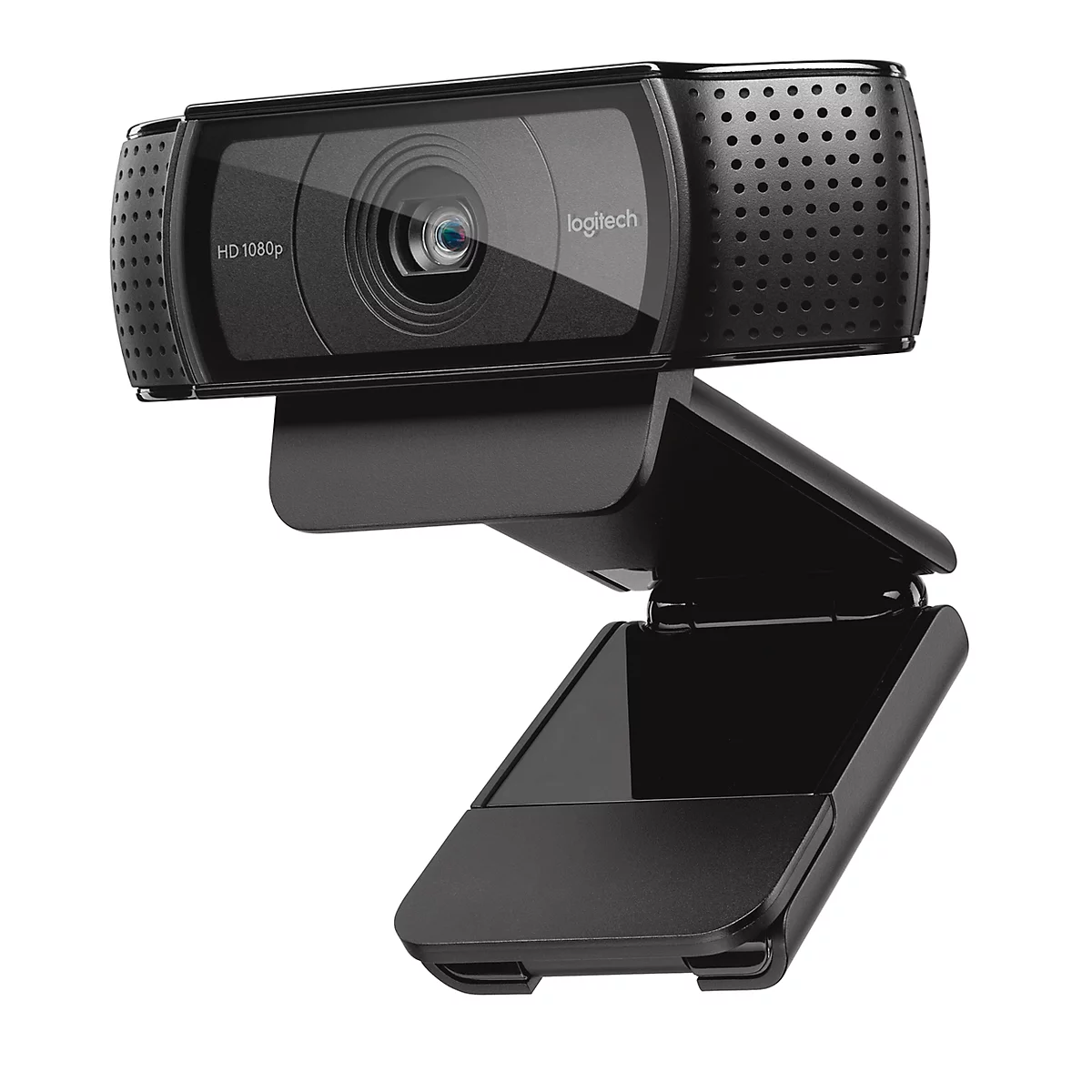 Webcam Full HD définition 1080p HD C920 Logitech 2 microphones, Photos brillantes 15 MP