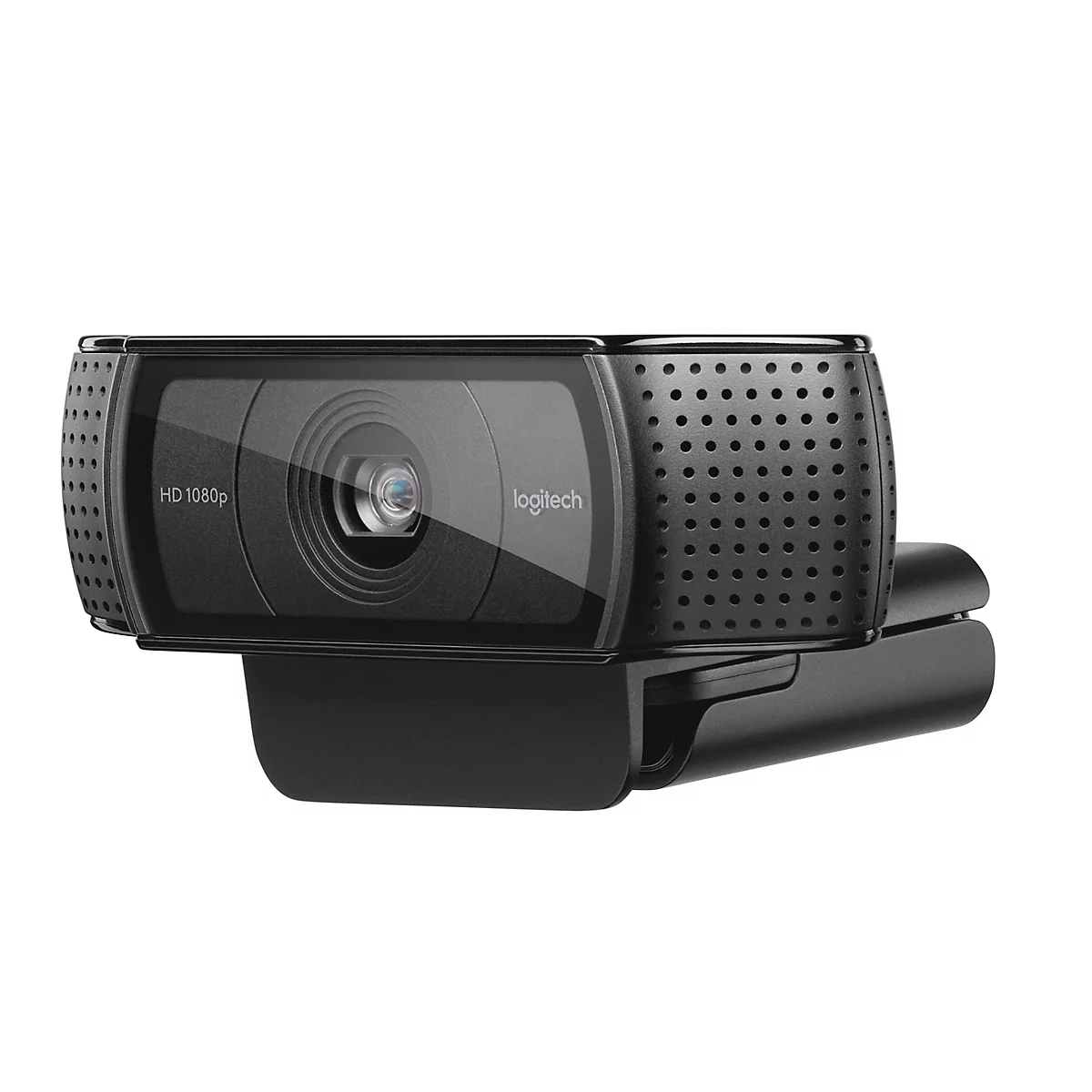 Webcam Full HD définition 1080p HD C920 Logitech 2 microphones, Photos brillantes 15 MP