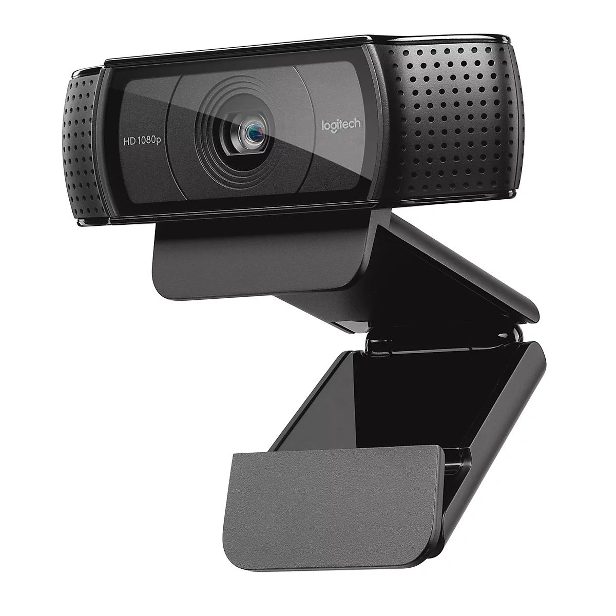 Webcam Logitech HD C920 Full HD 1080p-resolutie, 2 microfoons, Briljante 15 MP foto's