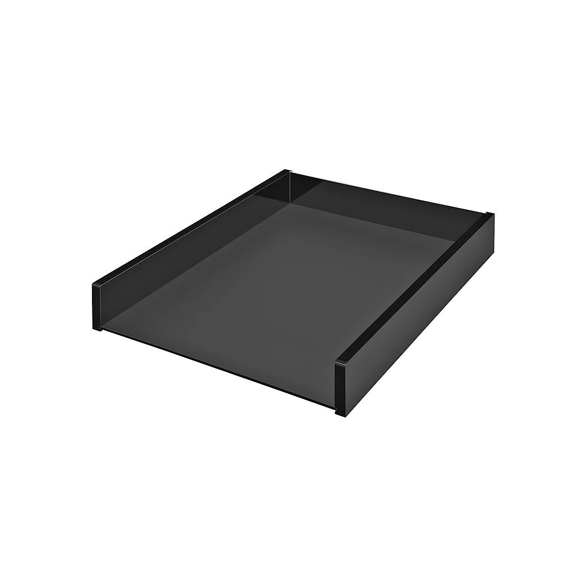WEDO Brievenbak Black Office, zwart gematteerd en glanzend