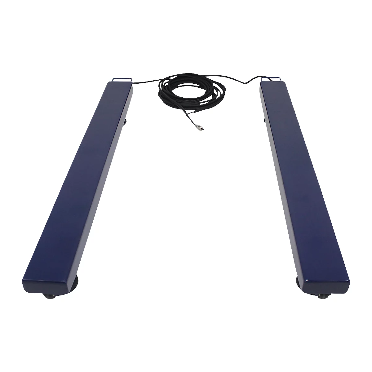 Weegbalk Adam AELP-2000, weegbereik 500 g-2000 kg, met wielen en handgrepen, B 120 x D 1330 x H 85 mm, staal, blauw