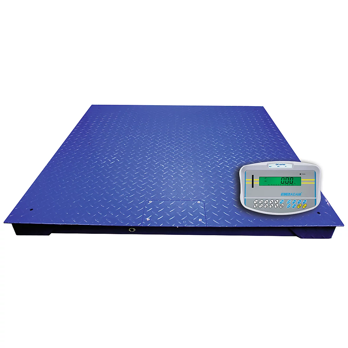 Weegbrug platformweegschaal serie PT 110 GK, capaciteit 1000 kg, met displayunit, geen ijkgoedkeuring