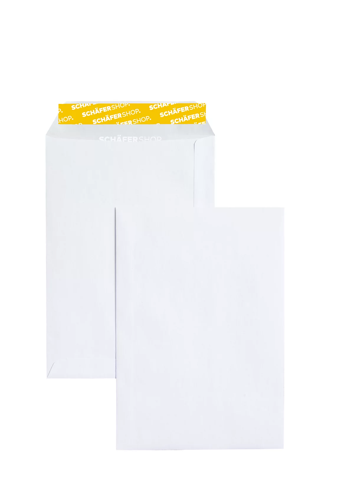 Weiße Versandtaschen C5, 90 g/m², 500 Stück