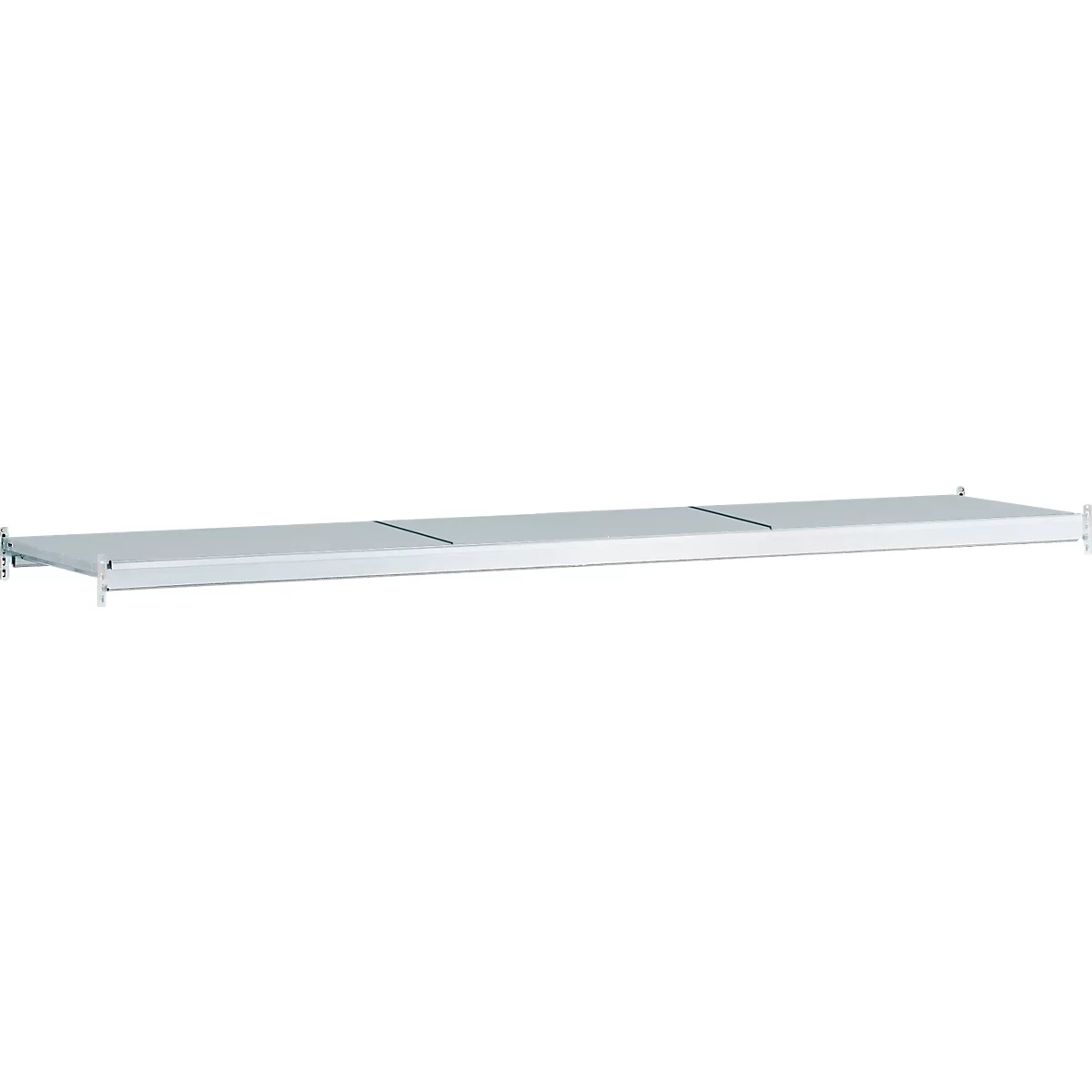 Weitspannregal Zusatzebene WS2000 - B2500 x T800 mm, mit Stahlböden