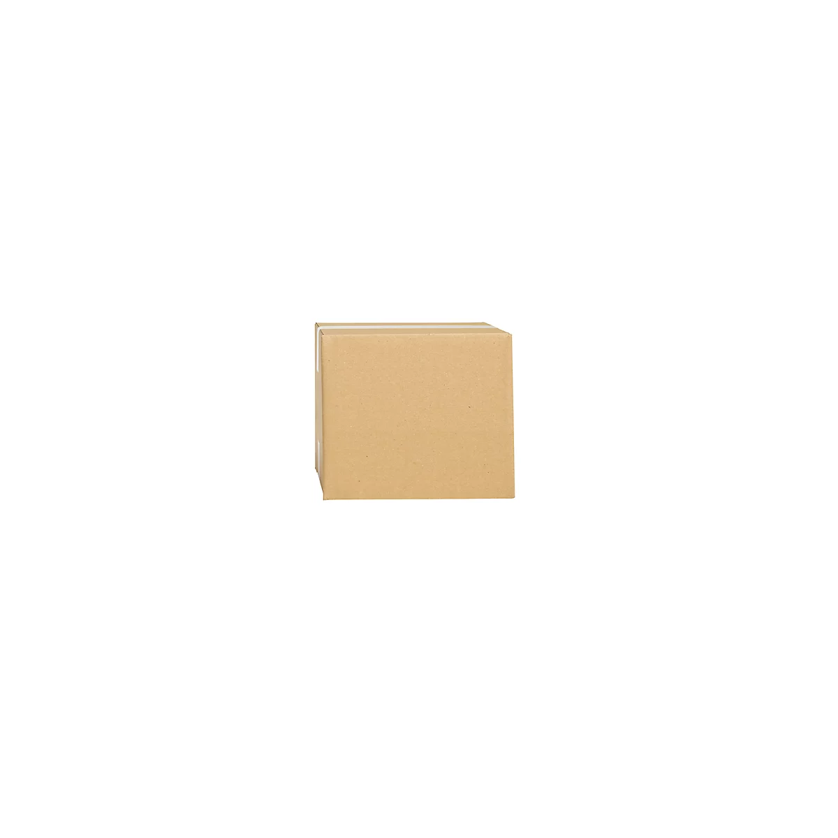 Wellpapp-Faltkartons, 1-wellig, 155 x 110 x 135 mm, braun