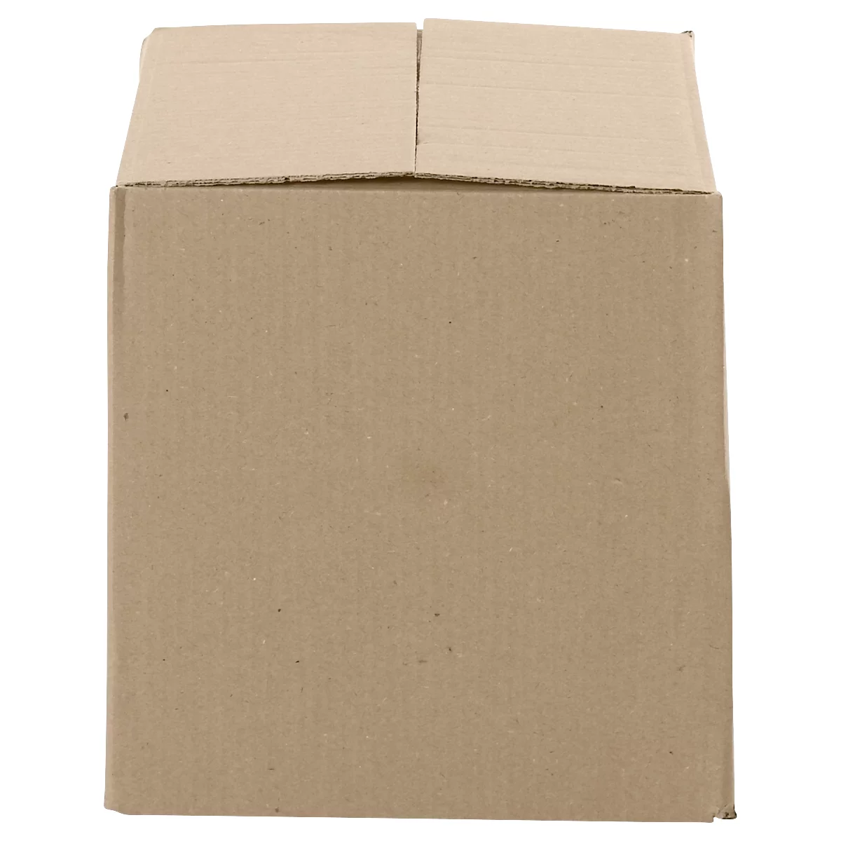 Wellpapp-Faltkartons, 1-wellig, 200 x 200 x 200 mm, braun