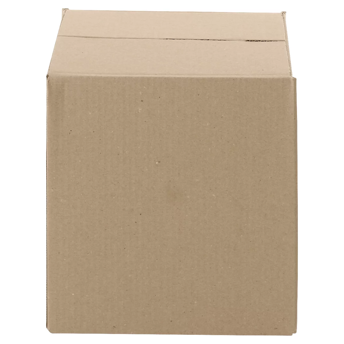 Wellpapp-Faltkartons, 1-wellig, 200 x 200 x 200 mm, braun