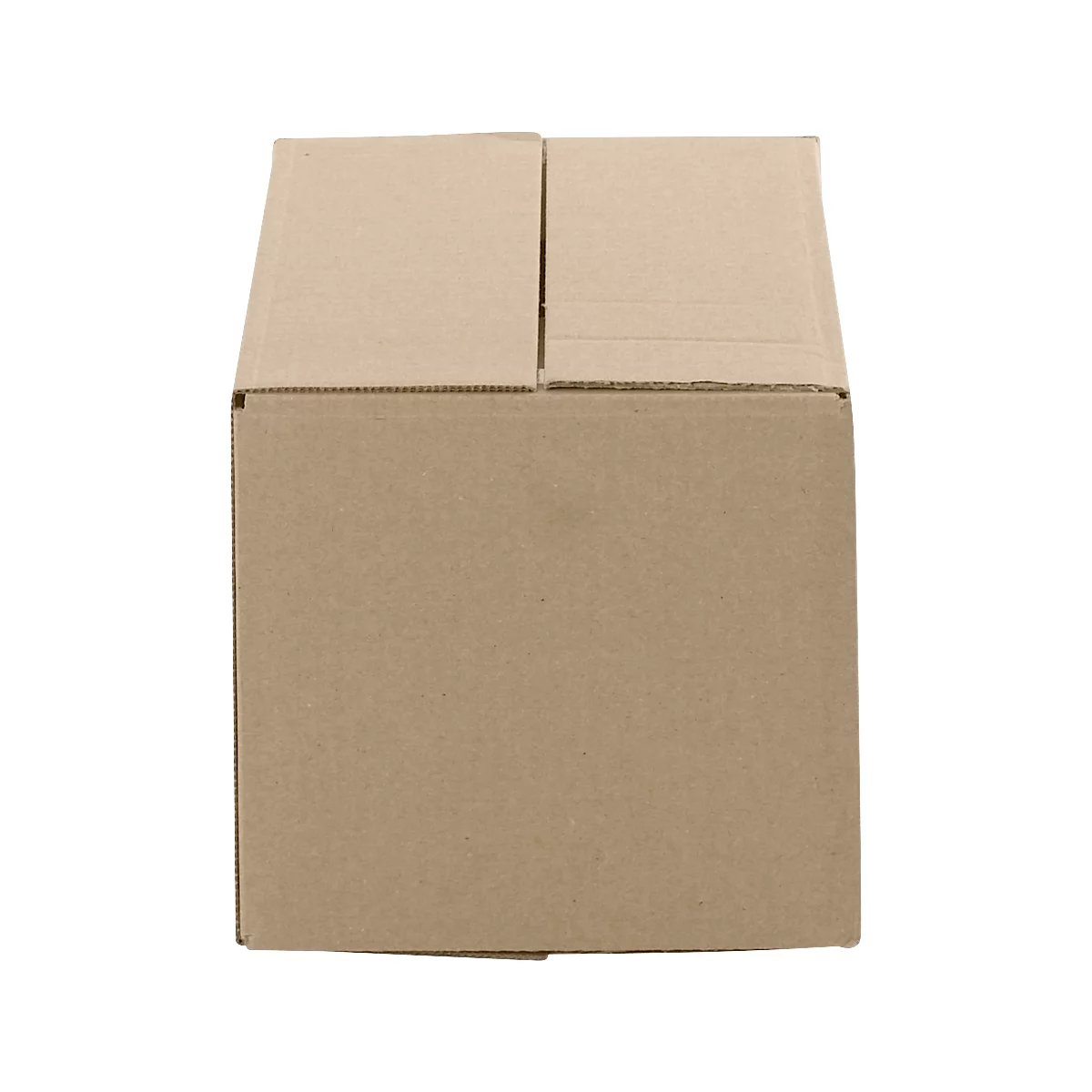 Wellpapp-Faltkartons, 1-wellig, 215 x 155 x 135 mm, braun
