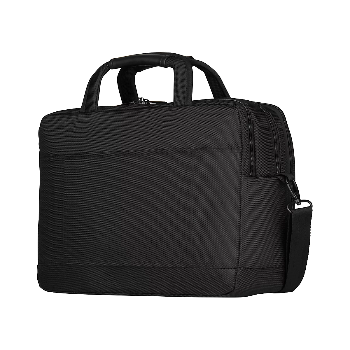 Wenger BC Star laptoptas, 19 l, tot 16', laptopvak + tabletvak, RFID, trolleybevestiging, B 410 x D 170 x H 290 mm, gerecycled polyester, zwart