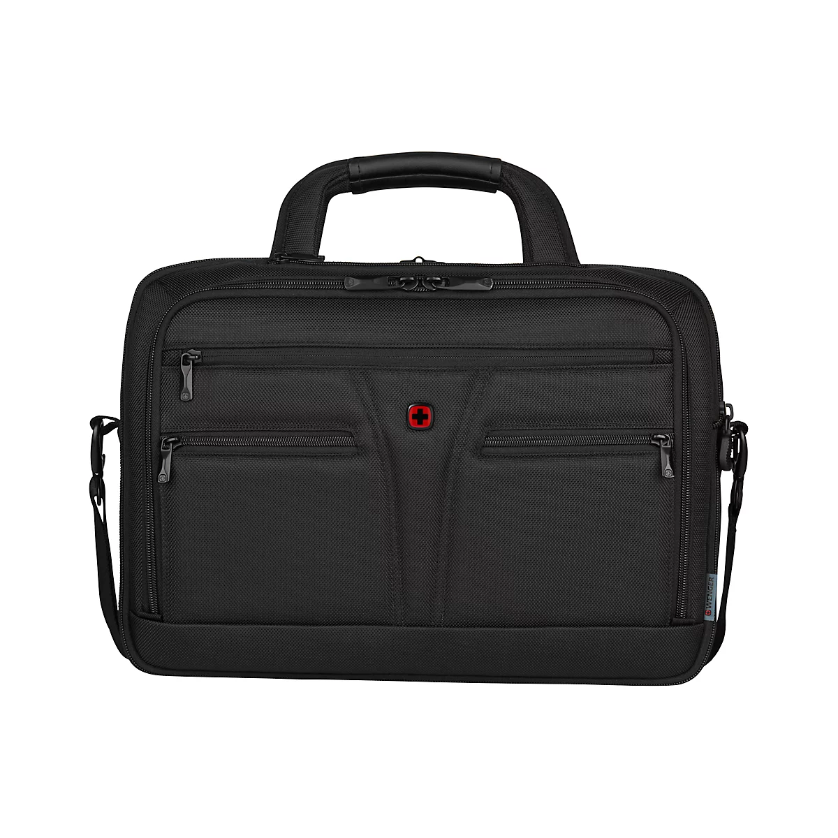 Wenger BC Star laptoptas, 19 l, tot 16', laptopvak + tabletvak, RFID, trolleybevestiging, B 410 x D 170 x H 290 mm, gerecycled polyester, zwart