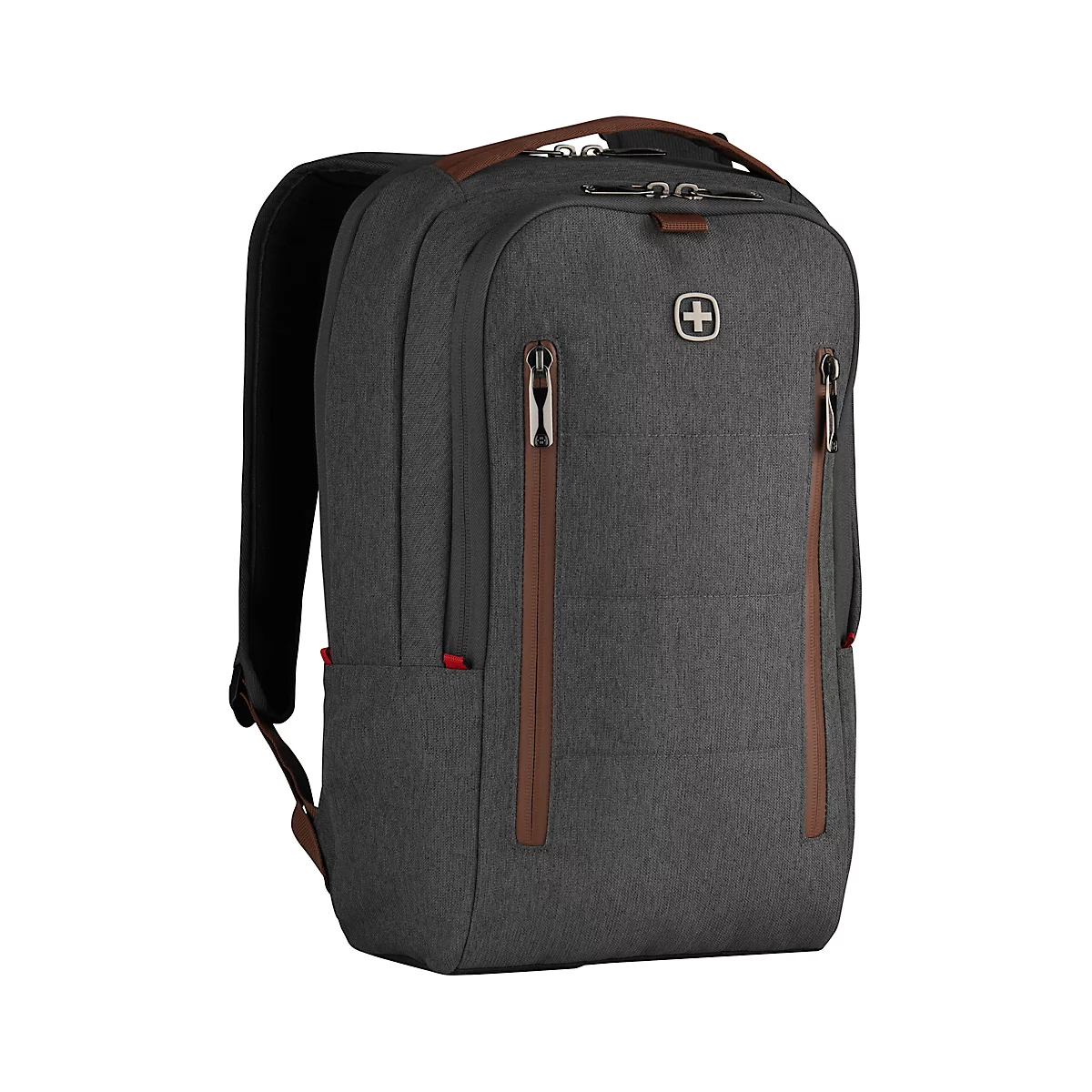 Wenger CityUpgrade laptoprugzak, 15 l, voor laptops tot 16' &amp; tablets tot 12', set, laptop- &amp; tabletvak, l 170 x b 280 x h 410 mm, polyester, grijs