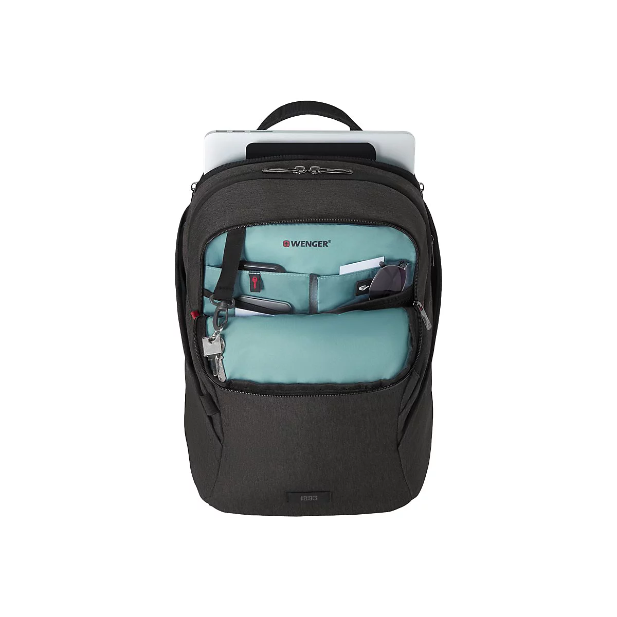 Wenger MX Light - Notebook-Rucksack - 40.6 cm (16') - Heather Gray