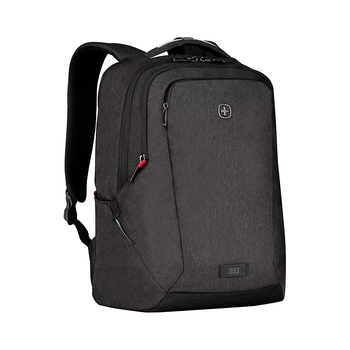 Wenger MX Professional laptoprugzak, 21 l, voor laptops tot 16' &amp; tablets tot 10', laptop- &amp; tabletvak, l 210 x b 330 x h 450 mm, polyester, grijs