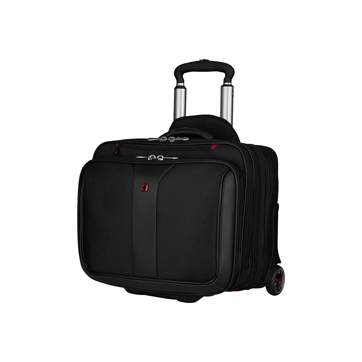 WENGER PATRIOT Comp-U-Roller - Notebook-Tasche - 43 cm (17') - Schwarz - mit 15.4' Laptop Case