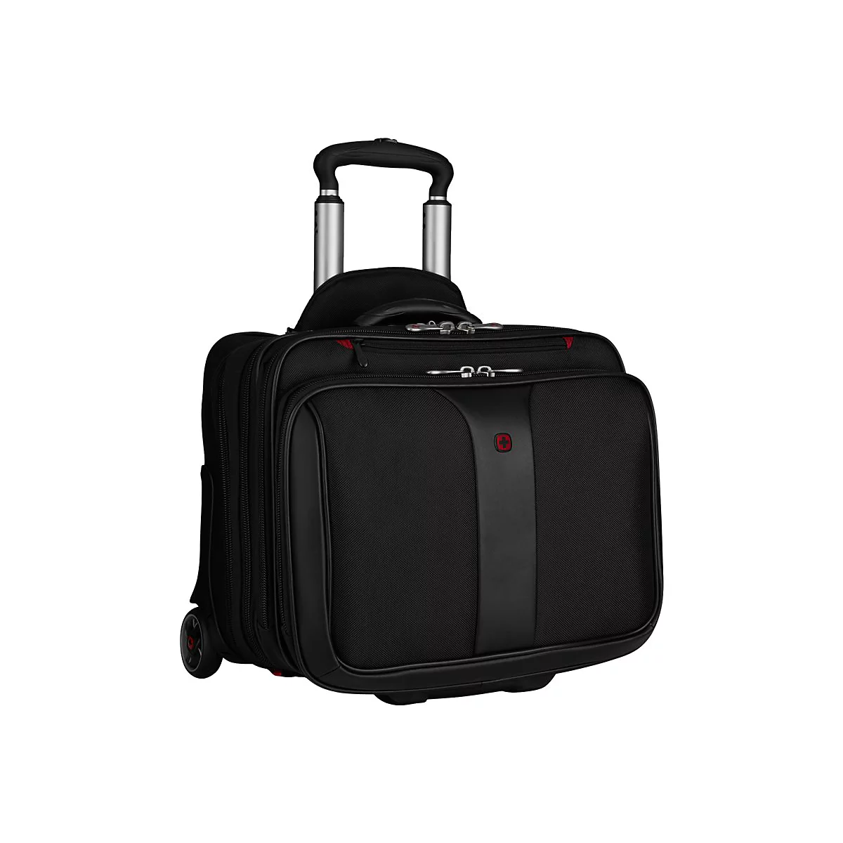 WENGER PATRIOT Comp-U-Roller - Notebook-Tasche - 43 cm (17') - Schwarz - mit 15.4' Laptop Case