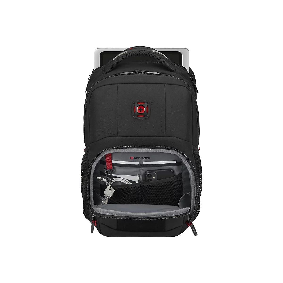 Wenger PlayerMode - Notebook-Rucksack - 39.6 cm (15.6') - Schwarz