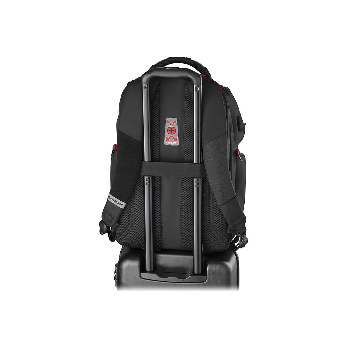 Wenger PlayerOne - Notebook-Rucksack - 43.9 cm (17.3') - Schwarz