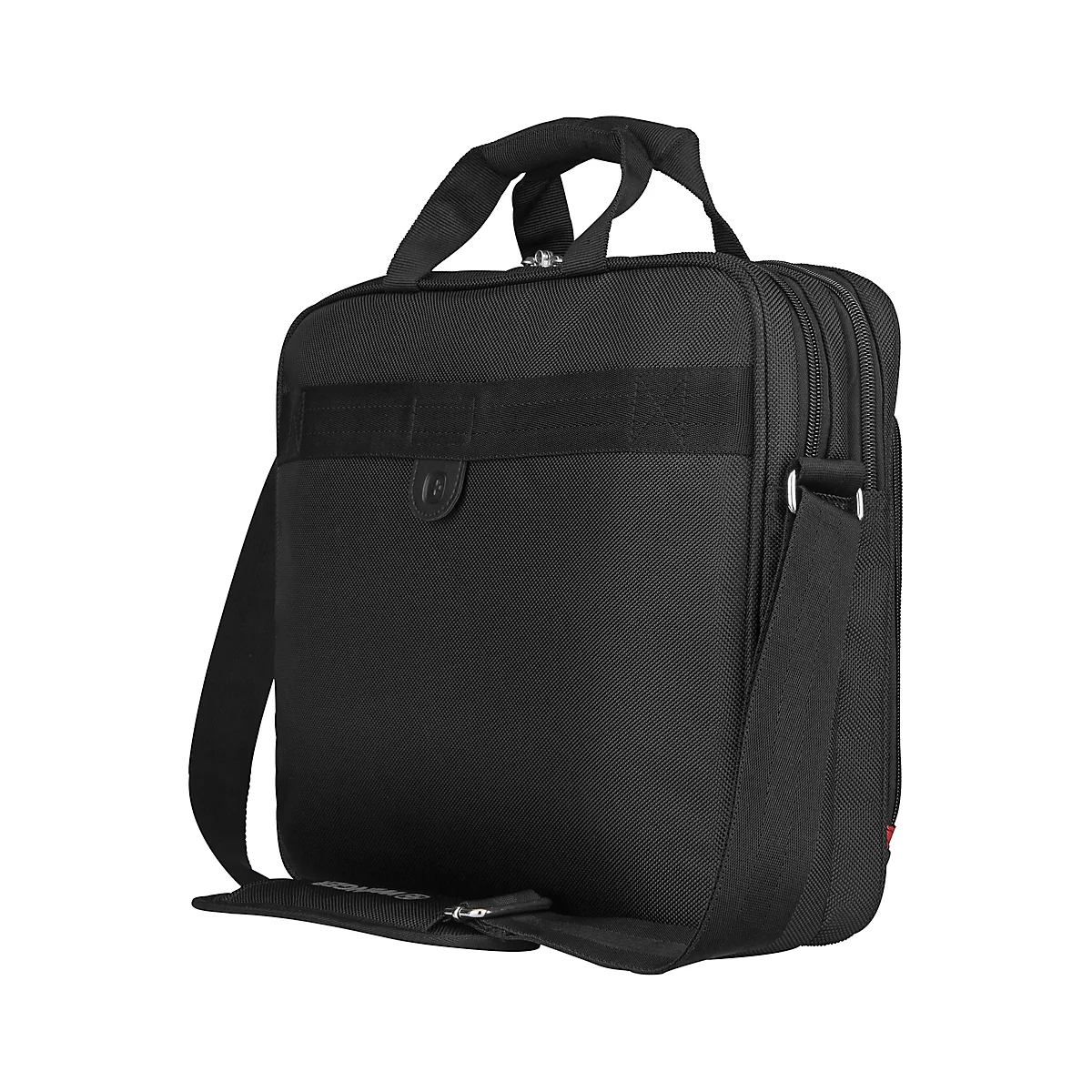 Wenger Sensor laptoptas, 9 l, laptops tot 15' &amp; tablets tot 10', laptop- &amp; tabletvak, organizer, l 150 x b 400 x h 330 mm, polyester, zwart