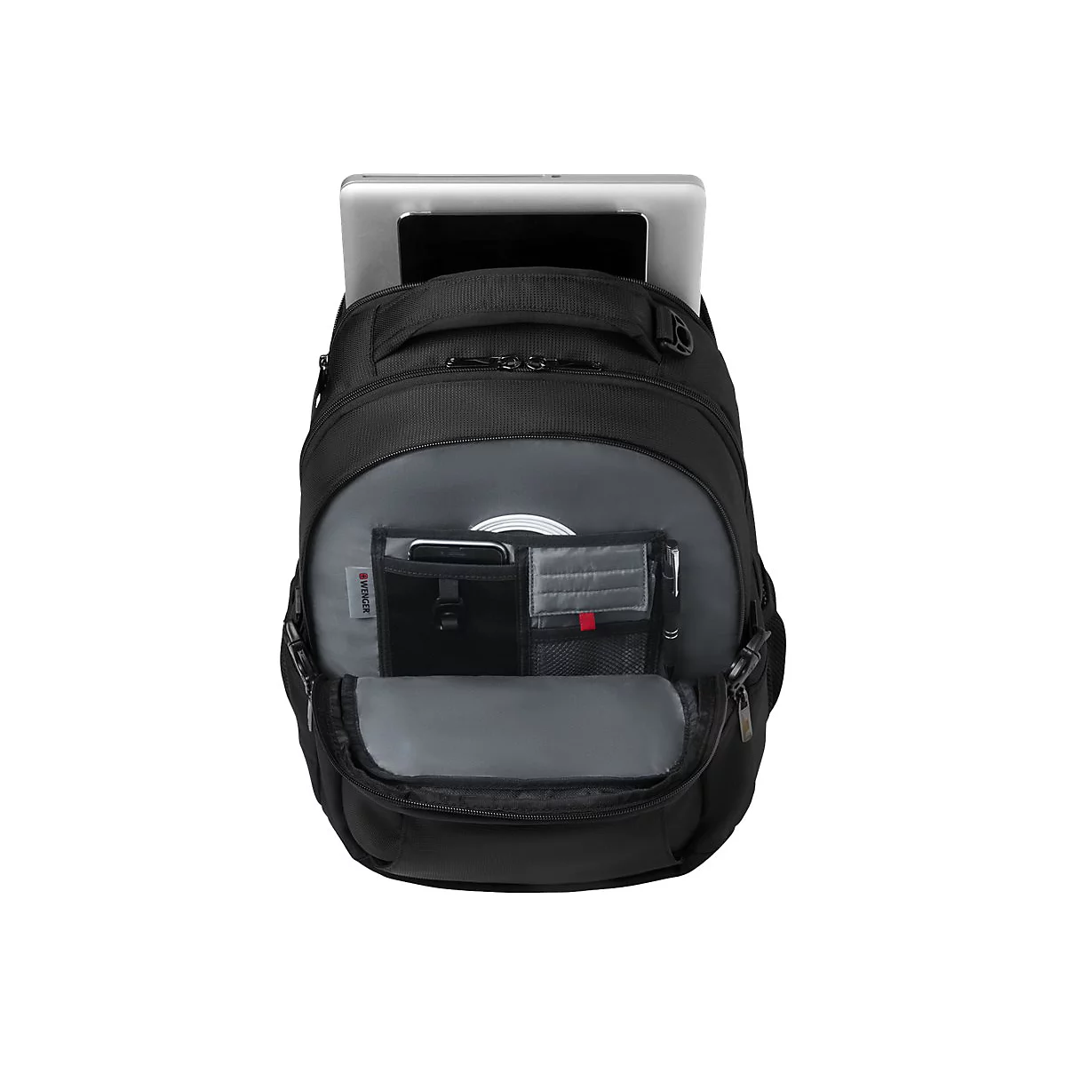 Wenger Sidebar Deluxe - Notebook-Rucksack - 41 cm (16') - Schwarz