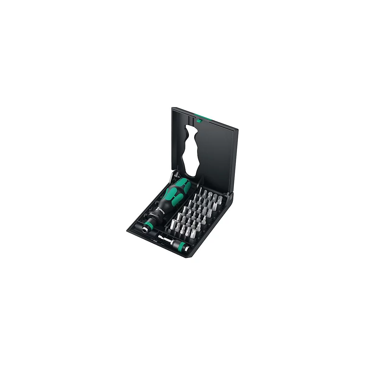 Wera Bit-Set KK 71, Aufbew. Kunststoffbox, 32-teilig, B 115 x T 160´ x H 40 mm