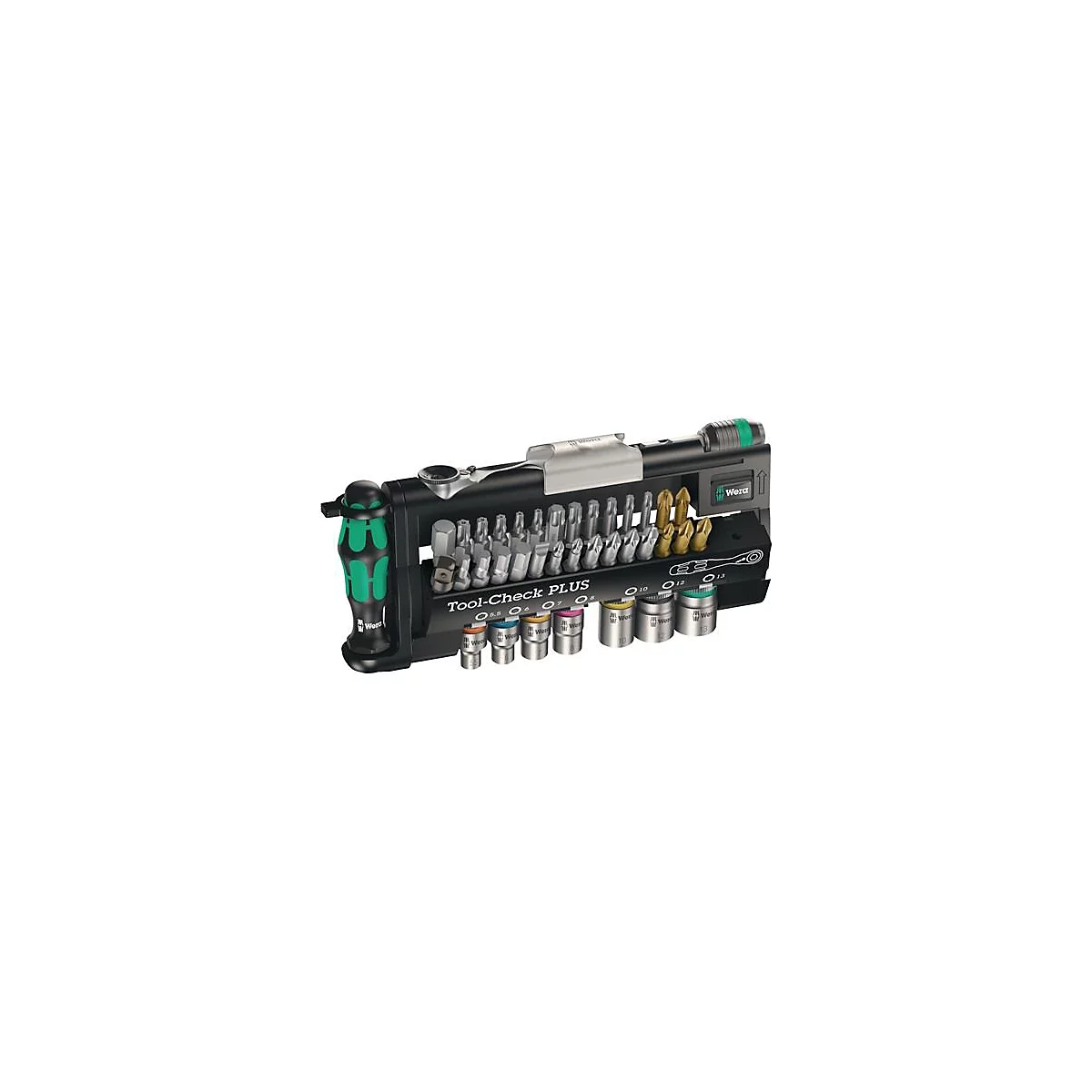 Wera Bit-Set Tool-Check PLUS, 39-tlg., Schlitz/PH/PZD/T/K