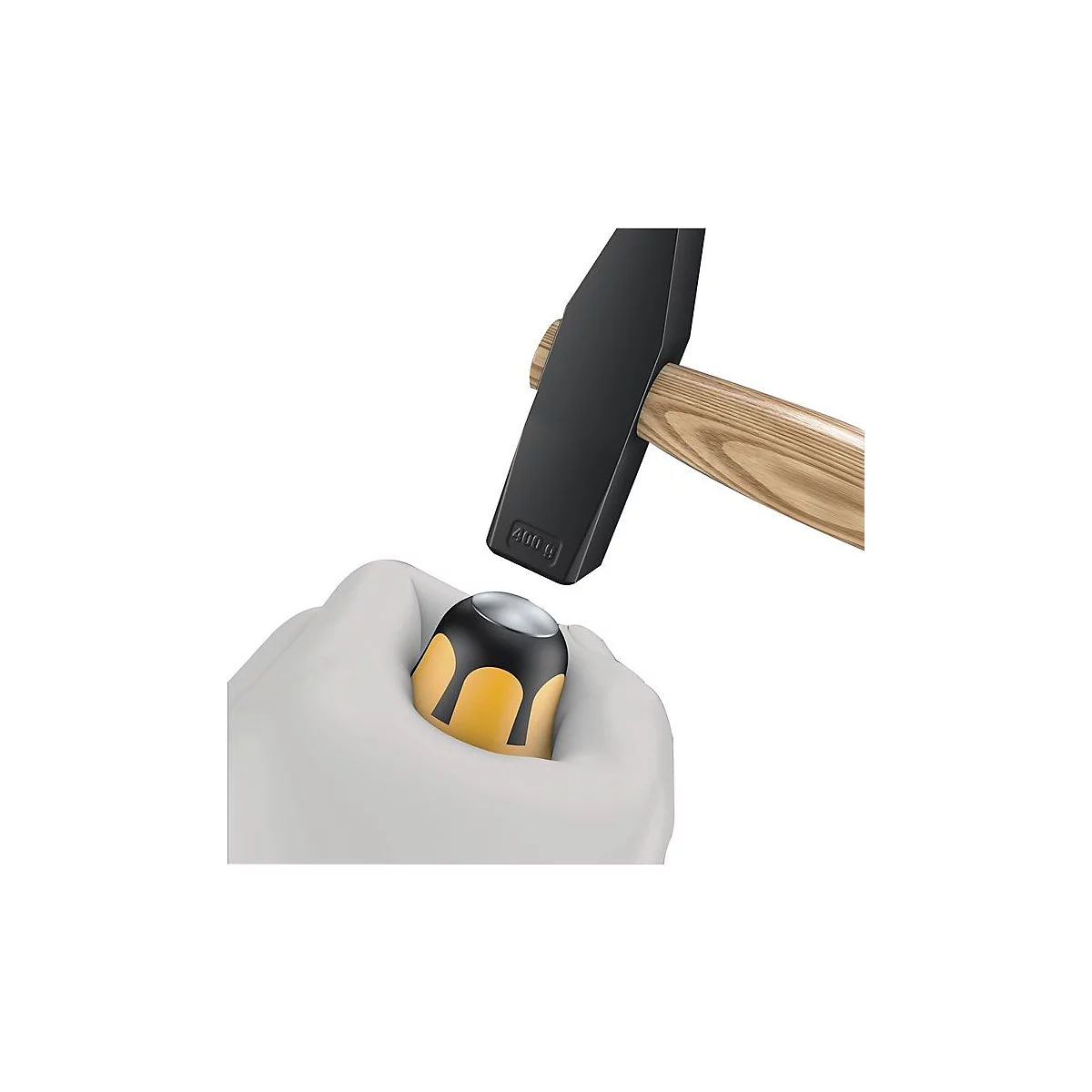 WERA-schroevendraaier 918 SPZ, maat PZD 1, klinglengte 80 mm, 2C-handgreep, zeskant, slagkap