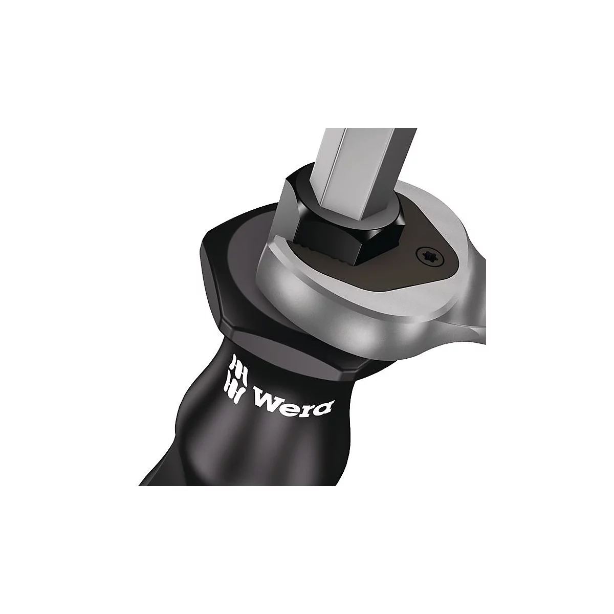 WERA sleufschroevendraaier 932 A, snijkant B 5,5 mm, kling L 100 mm, slagkap, 2C-handgreep, molybdeen-vanadium-staal