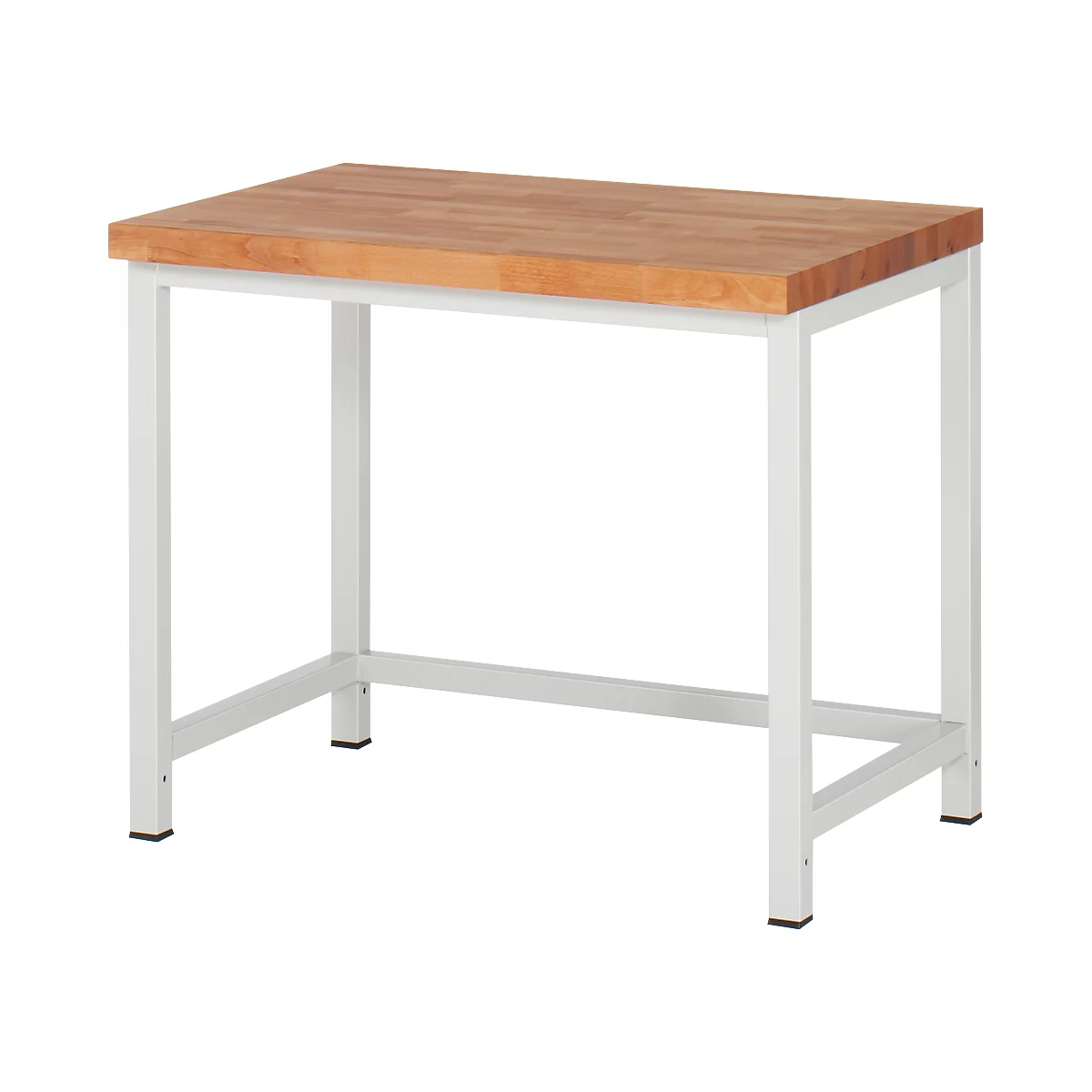 Werkbank Serie 8000, stationär, Arbeitsplatte Buche-Massiv, B 1000 x T 700 mm