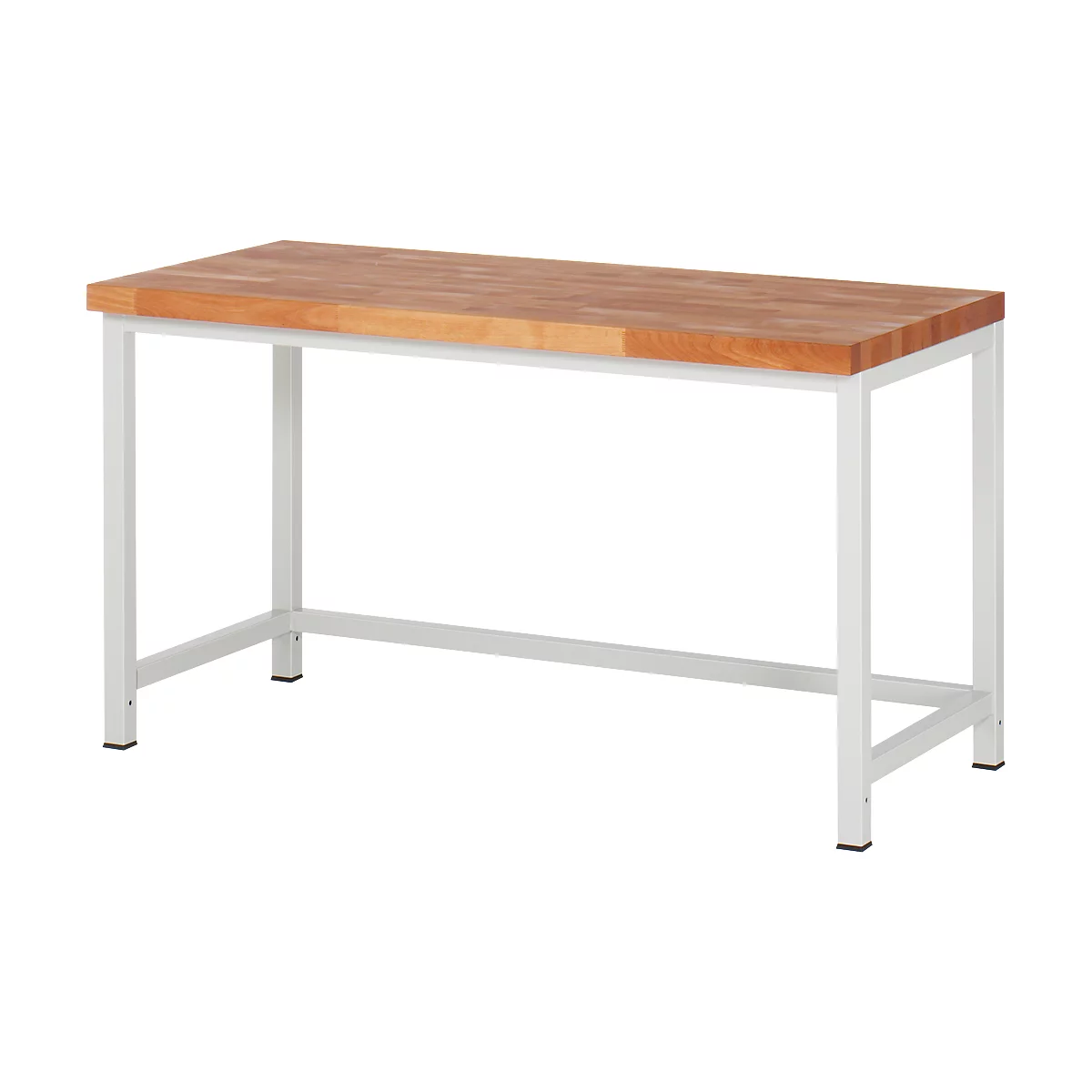 Werkbank Serie 8000, stationär, Arbeitsplatte Buche-Massiv, B 1500 x T 700 mm