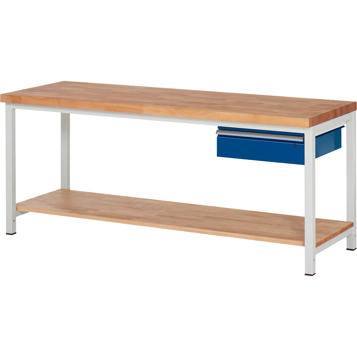 Werkbank serie 8001, 1 schuiflade, B 2000 x D 700 x H 840 mm