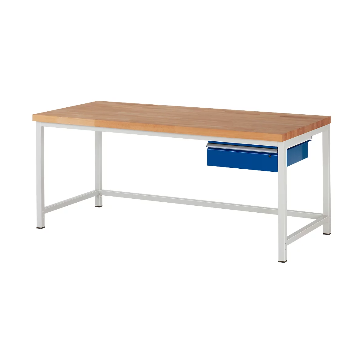 Werkbank serie 8001, vast, met schuiflade, B 2000 x D 900 X H 840 mm