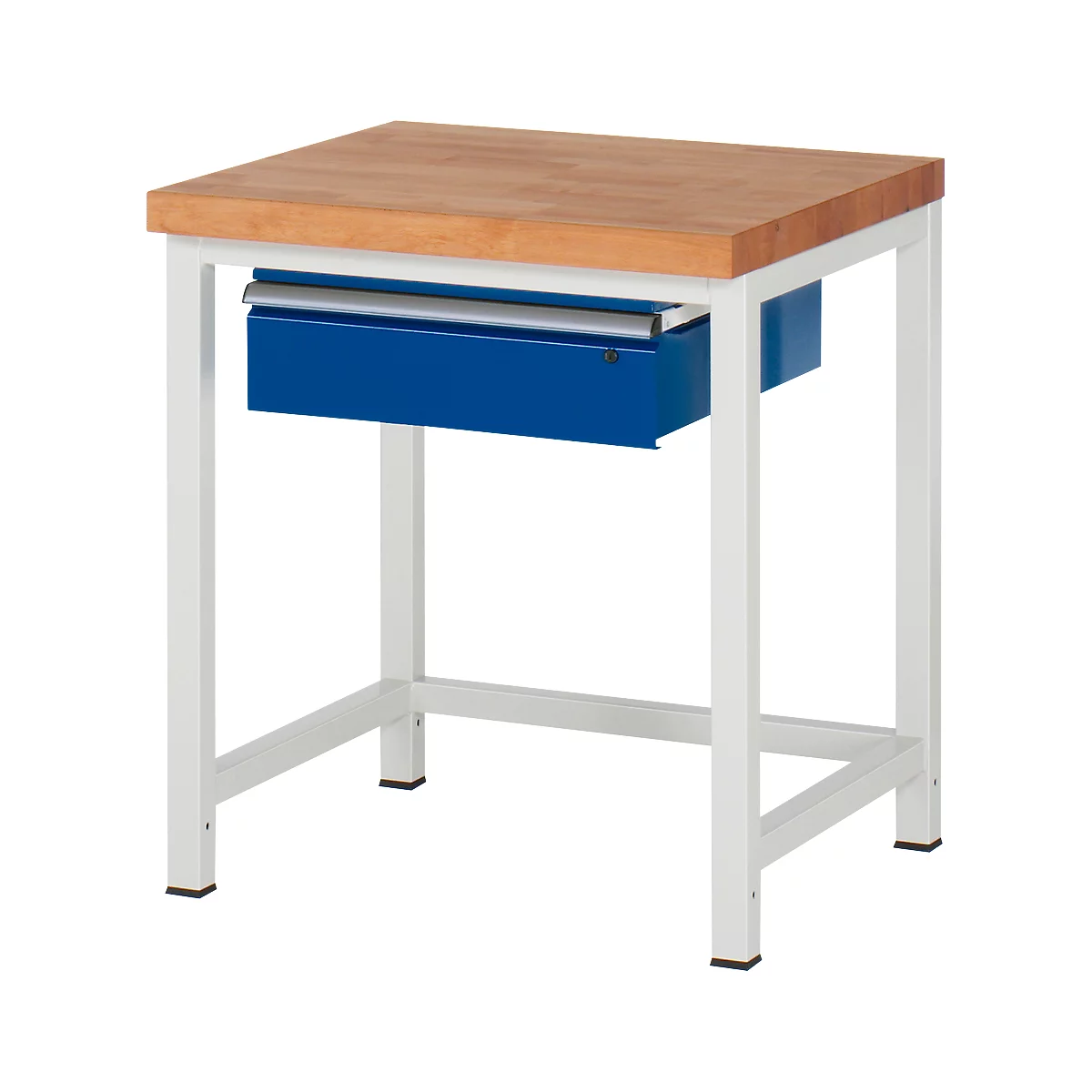 Werkbank serie 8001, vast, met schuiflade, B 750 x D 700 X H 840 mm