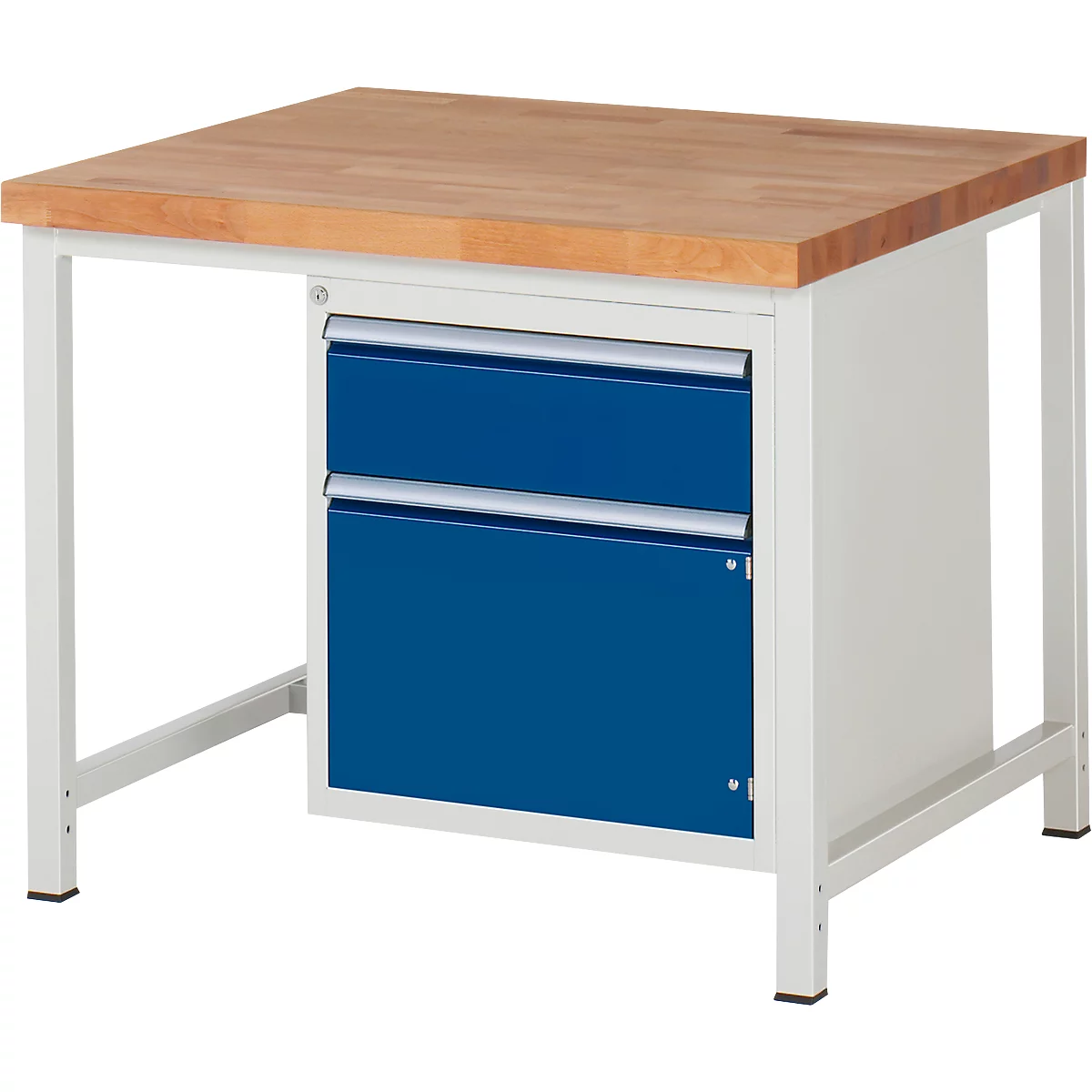 Werkbank serie 8152, 1 schuiflade, 1 deur, B 1000 x D 900 x H 840 mm