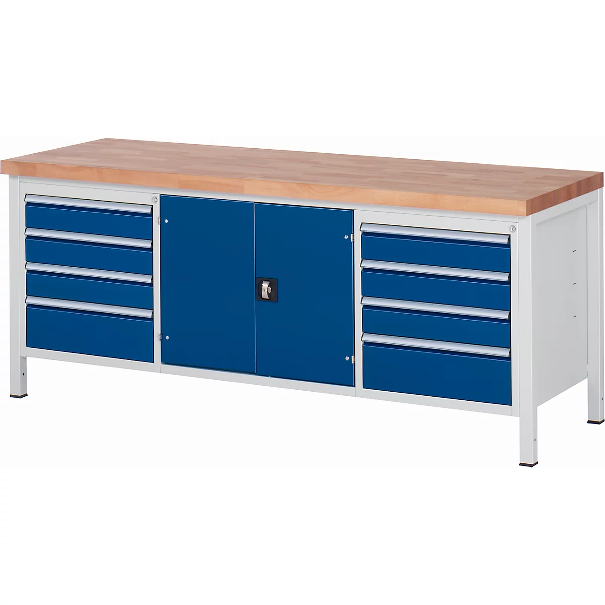 Werkbank serie 8909, B 2000 x D 700 x H 840 mm