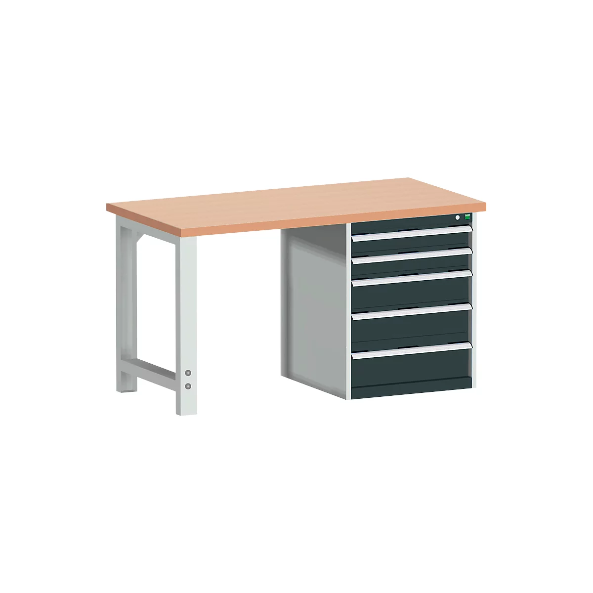 Werkbank W-1577/11-2.34, antracietgrijs RAL 7016