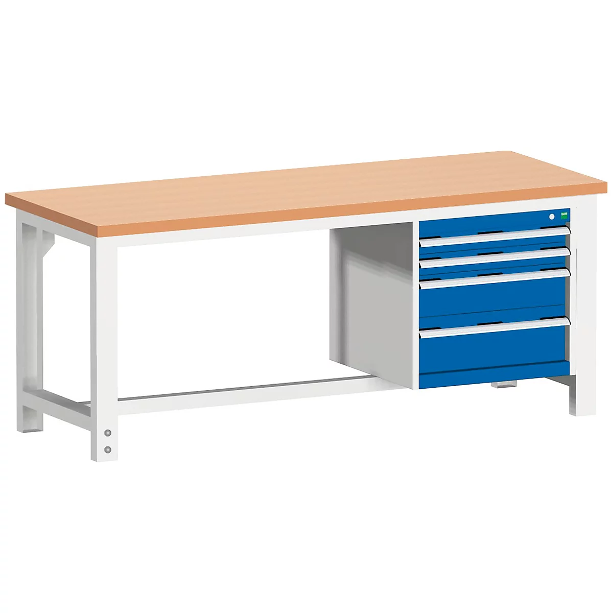Werkbank W-2077/11-2.8, gentiaanblauw