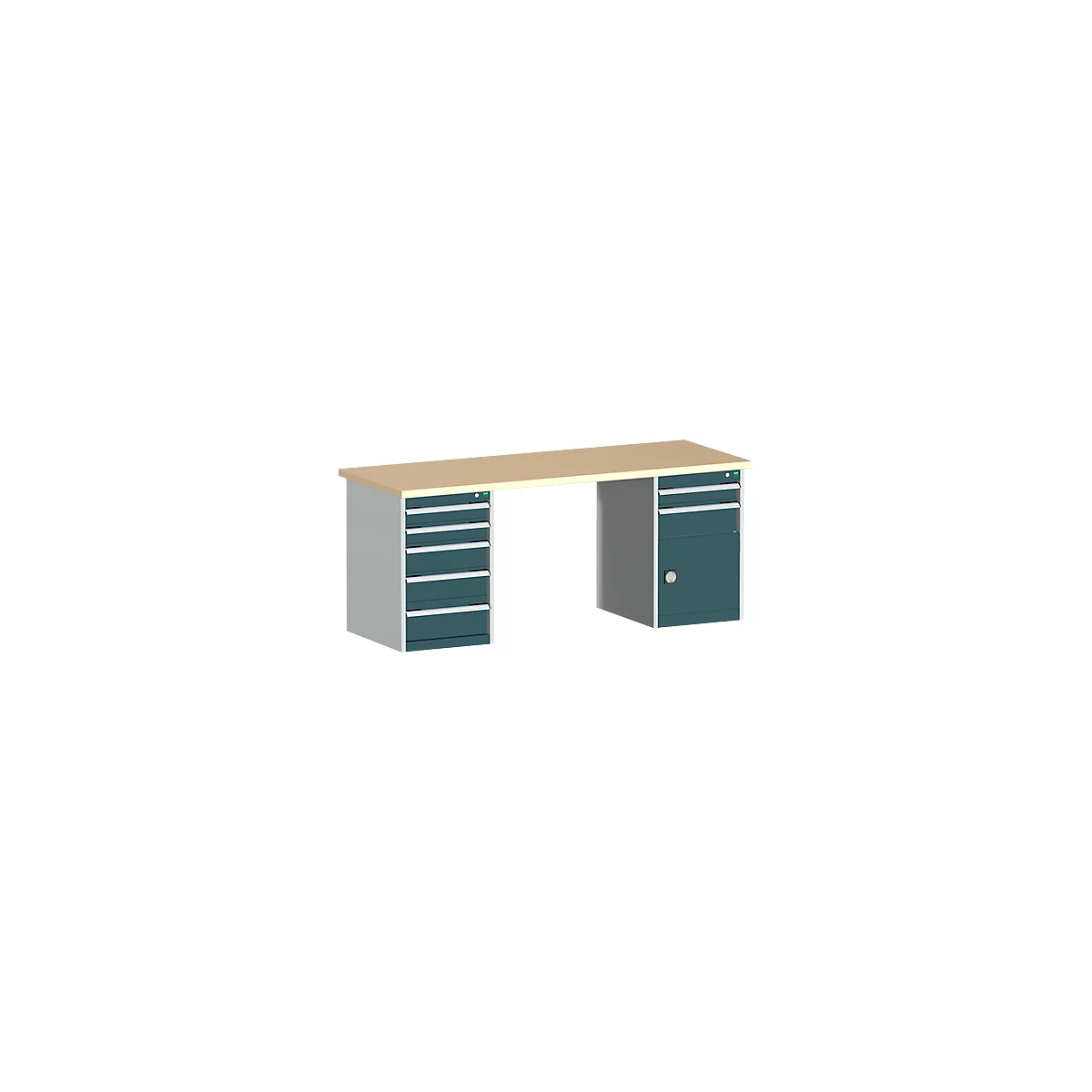 Werkbank W-2078-2.13, anthrazitgrau