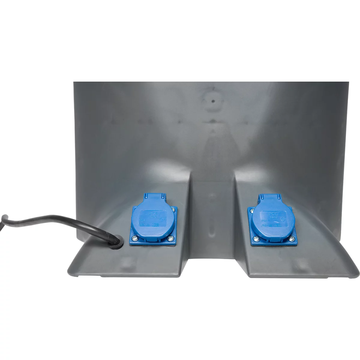 Werklamp Giant LED Evo 225W, 33000 lm, 220-240 V, IP54, slagvast, 2x Schuko stopcontacten, 5 m kabel, B 420 x D 320 x H 740 mm