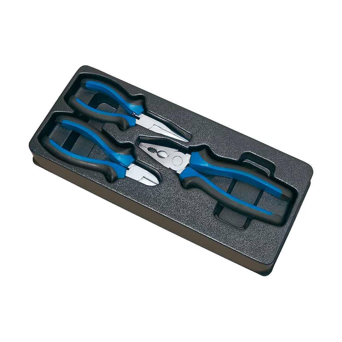Werkplaatswagen BASIC incl. 115-delige gereedschapsset, blauw