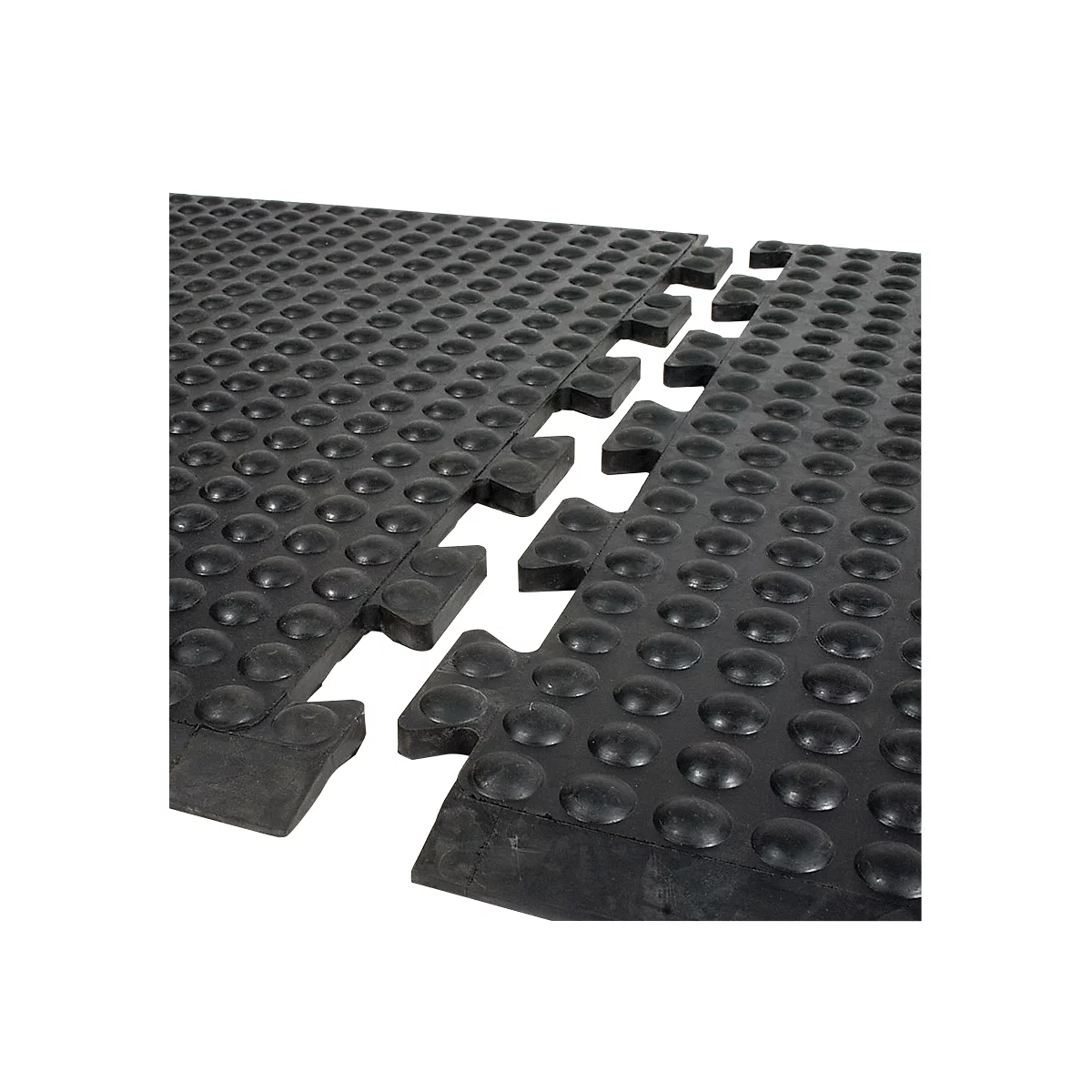 Werkplekmat Bubblemat Nitril, modulefunctie eindmat, 600 x 900 mm