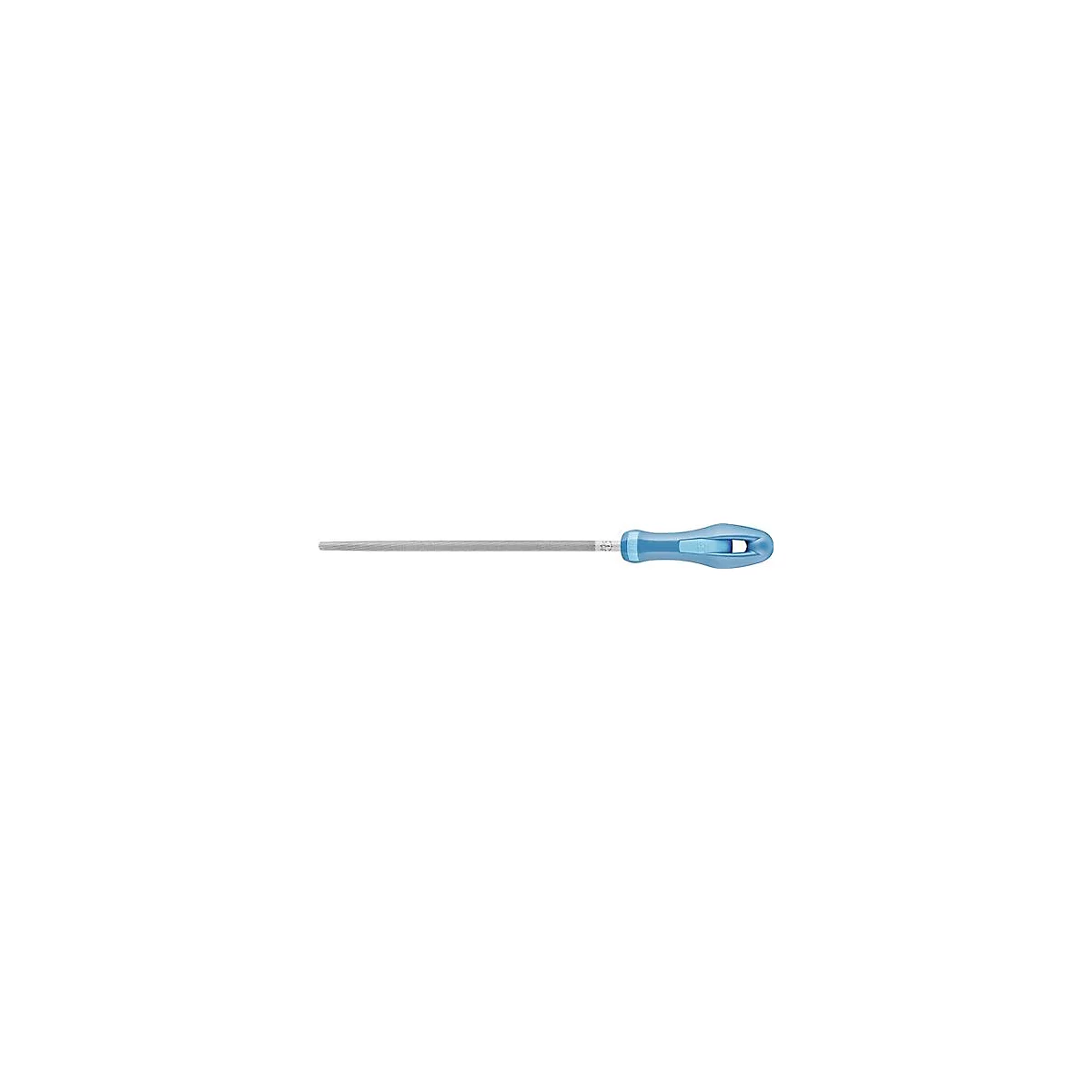 Werkstattfeile DIN 7261 L.200mm Q.7,5mm Hieb 1 Rund 2K-Ergo PFERD