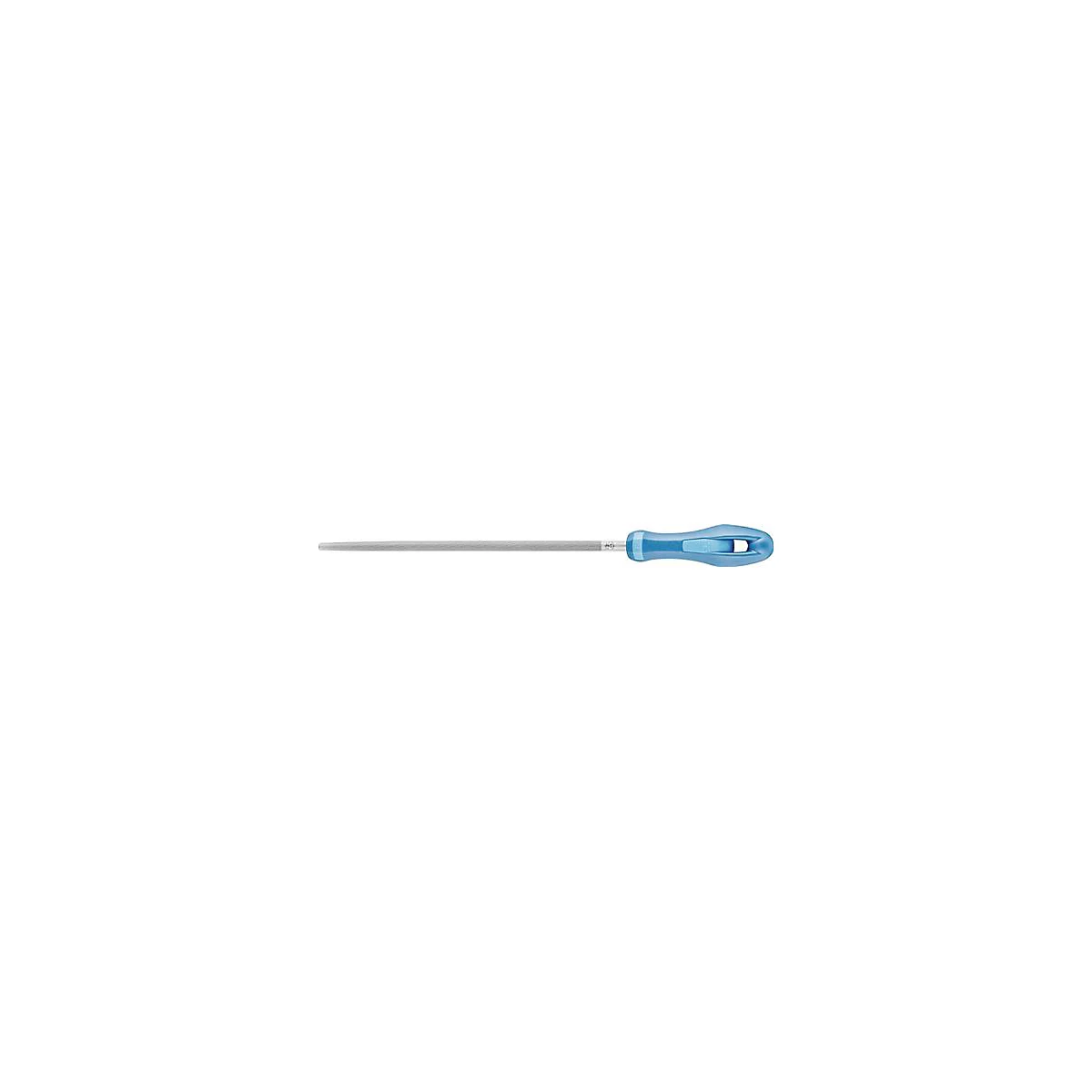 Werkstattfeile DIN 7261 L.250mm Q.9,5mm Hieb 3 Rund 2K-Ergo PFERD