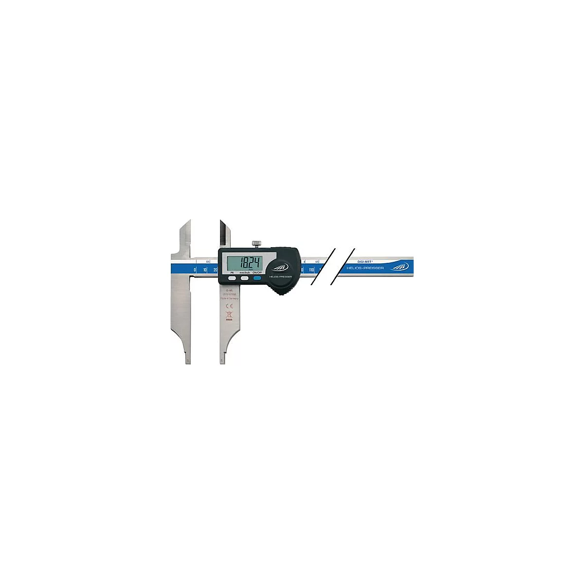 Werkstattmessschieber DIN862 DIGI MET® 300mm dig. m. Spitzen