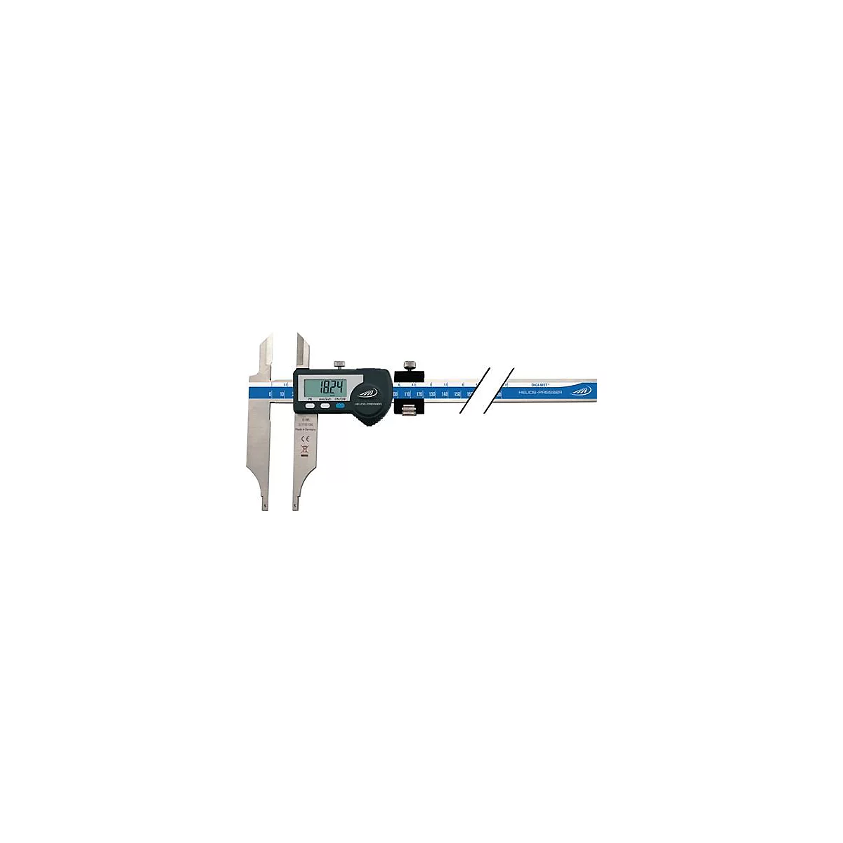 Werkstattmessschieber DIN862 DIGI MET® 300mm dig. m. Spitzen u. FE